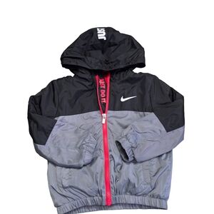 Nike Black Jacket with Red Lining